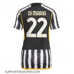 Juventus Angel Di Maria #22 Hemma Matchtröja Dam 2023-24 Kortärmad